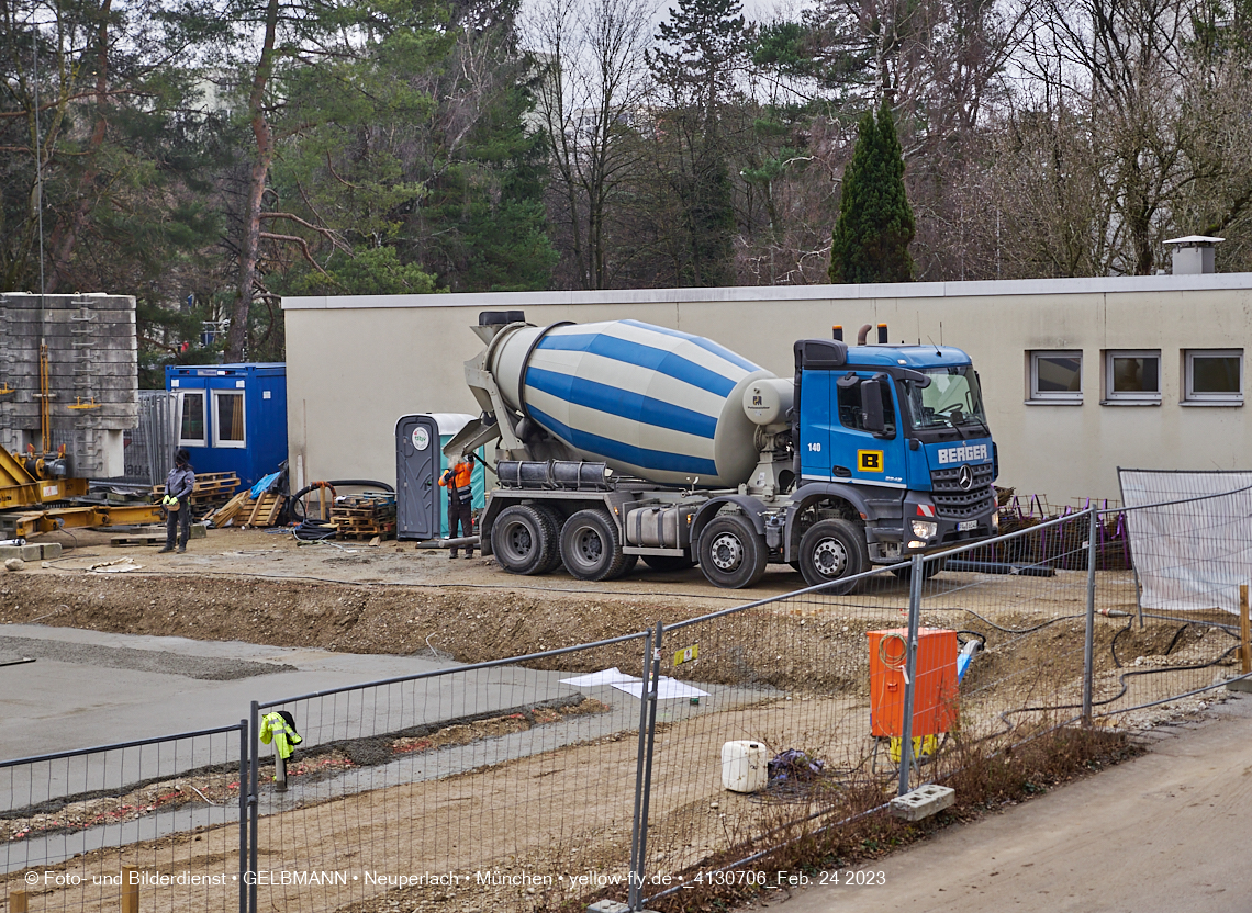 24.02.2023 -  Baustelle Haus für Kinder in Neupelach Quiddestraße 3